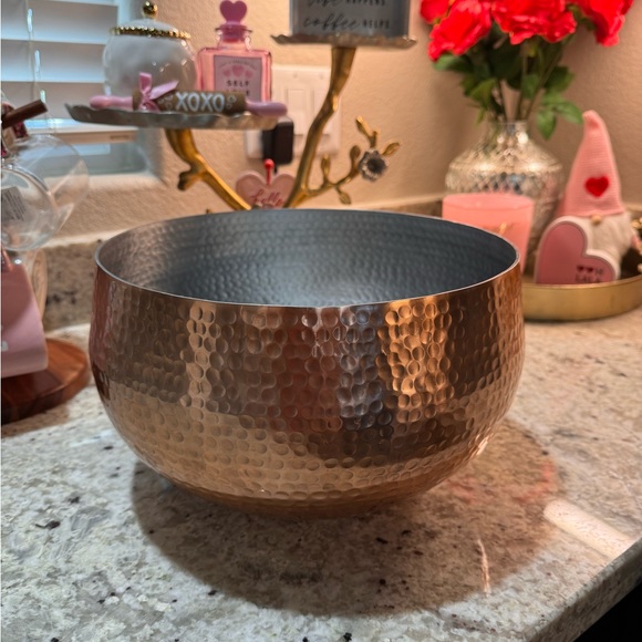 Threshold Copper Aluminum Serving Bowl/Punch - Picture 4 of 8